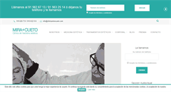 Desktop Screenshot of clinicamiracueto.com