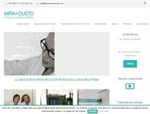 Tablet Screenshot of clinicamiracueto.com